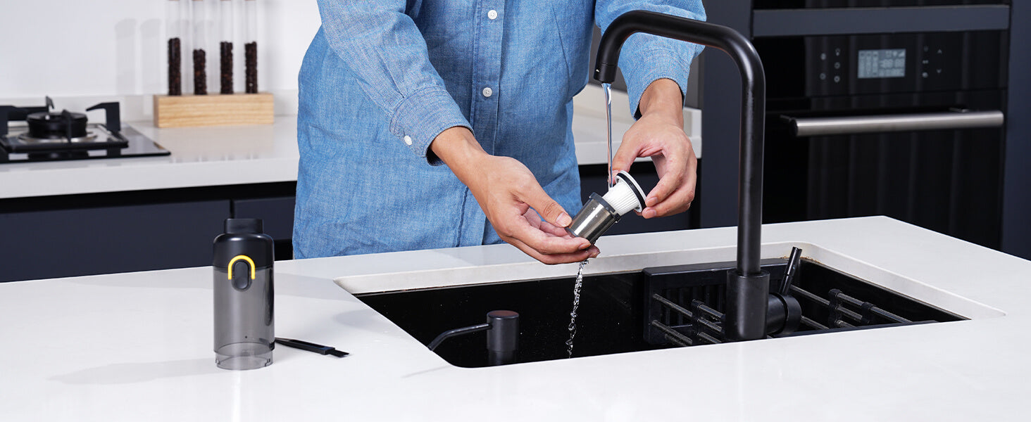 Launchcool 2-pack vervangende HEPA-filters voor V8 Mate autostofzuiger